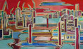 Boote, 70 x 100cm