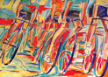 Boote, 70 x 100cm